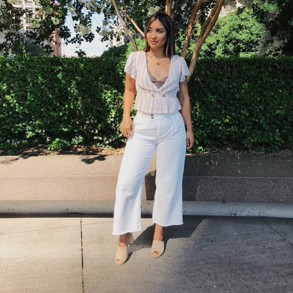 White Nectar high wasted vintage jeans